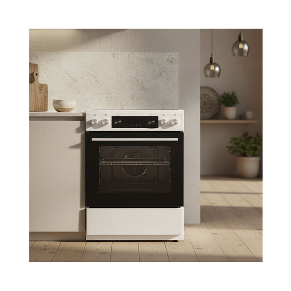 Kibernetik MasterSeries Backofen freistehend 400V Weiss 60cm