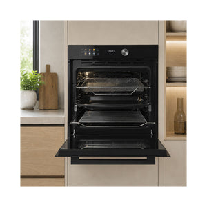 Kibernetik MasterSeries Einbau Umluft Backofen Schwarz 60cm
