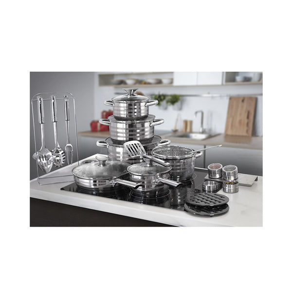 Blaumann 27-teiliges Kochgeschirr-Set Gourmet Line