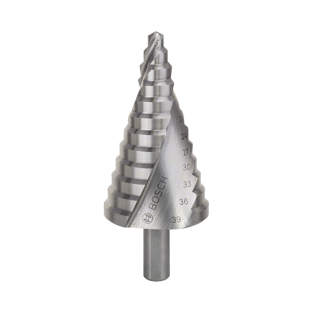 Bosch Stufenbohrer HSS 12Stuf. zyl. 6-39mm