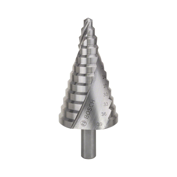 Bosch Stufenbohrer HSS 12Stuf. zyl. 6-39mm