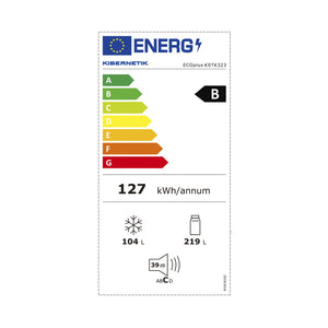 Kibernetik FSP ECOplus KSTK323 Kühl-Gefrierkombination No Frost