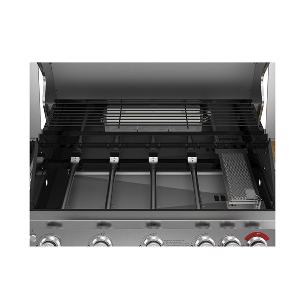 Gasgrill Expert 6 Brenner + Seitenbrenner Edelstahl