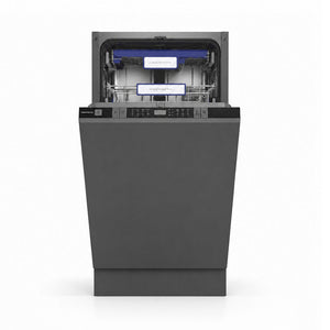 Kibernetik GRE604 MasterSeries Geschirrspüler Einbau vollintegriert 45cm schwarz