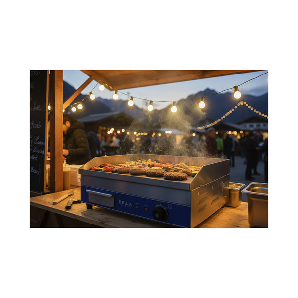 BergerLanz D500 Elektro Plattengrill