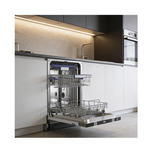 Kibernetik GRE604 MasterSeries Geschirrspüler Einbau vollintegriert 45cm schwarz