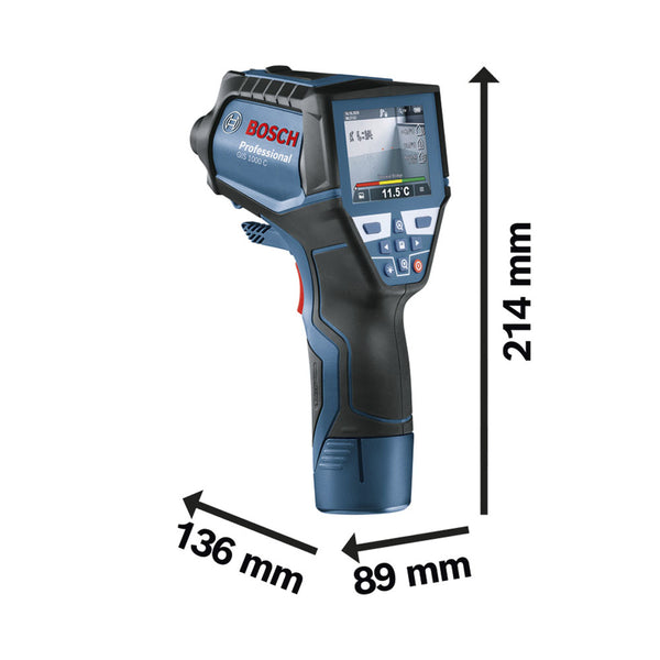 Bosch GIS 1000 C Temperaturmessgerät mit L-BOXX 136