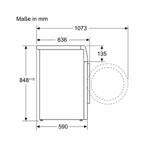 Bosch Waschturm WQG2450JCH & WGG244ZJCH
