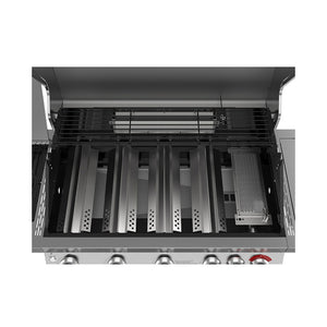Gasgrill Expert 6 Brenner + Seitenbrenner Edelstahl
