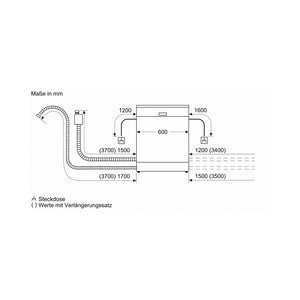 Siemens SN73EX02AH Vollintegrierter Geschirrspüler