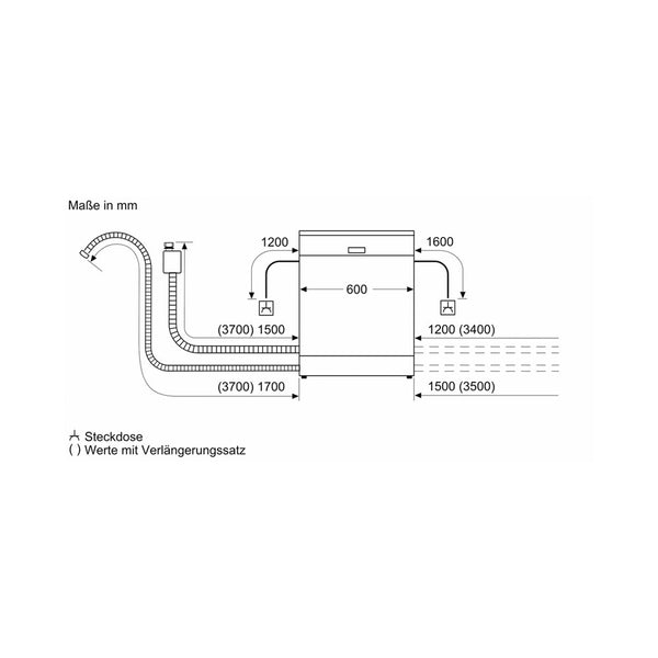 Siemens SN73EX02AH Vollintegrierter Geschirrspüler