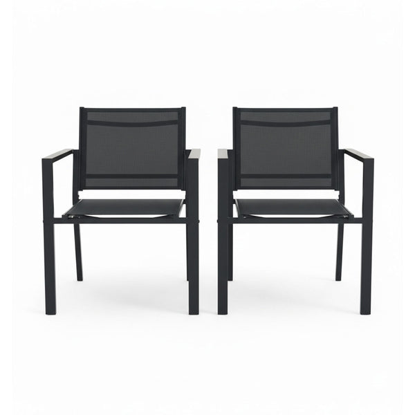 CONTINI Gartenstuhl BIONTO (2er-Set) 57x60x82cm