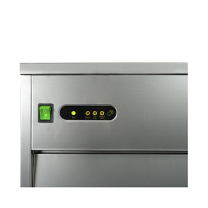 Kibernetik Profi-Eiswürfelmaschine Hohlkegel 26kg/Tag 7kg Speicher