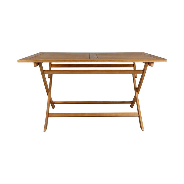 CONTINI Gartentisch klappbar 80x140x74cm Eucalyptus