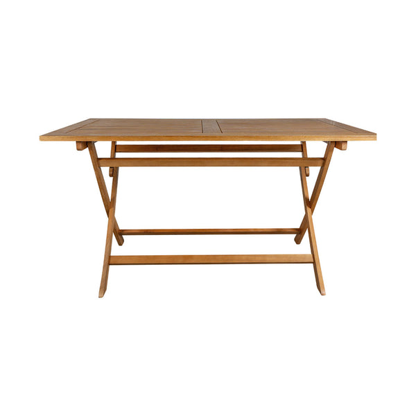 CONTINI Gartentisch klappbar 80x160x74cm Eucalyptus