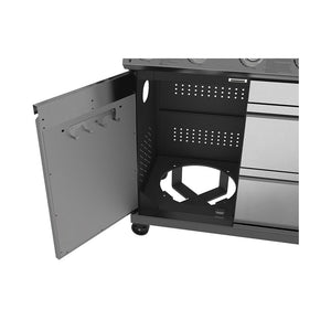 Gasgrill Expert 6 Brenner + Seitenbrenner Edelstahl
