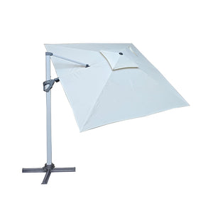 CONTINI De Luxe Roma Ampelschirm 3x3m beige mit Kippfunktion