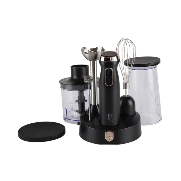 Berlinger Haus Stabmixer Set 6-teilig Black Rose Collection
