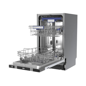 Kibernetik GRE604 MasterSeries Geschirrspüler Einbau vollintegriert 45cm schwarz