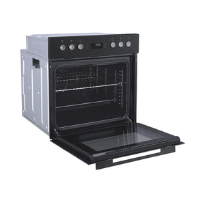 Kibernetik MasterSeries EBO708 Einbau Umluft Backofen schwarz A+