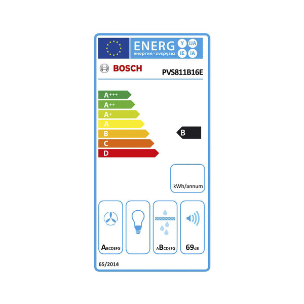 Bosch PVS811B16E Induktionskochfeld mit integriertem Dunstabzug rahmenlos 80cm