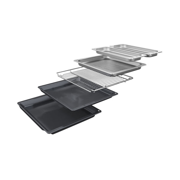 Bosch HSG7361B1 Einbau-Dampfbackofen 60x60cm schwarz