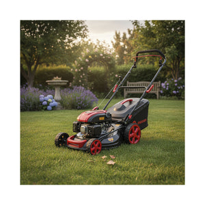 AREGGER Benzin Rasenmäher 46cm / 2.8kW ohne Radanrieb