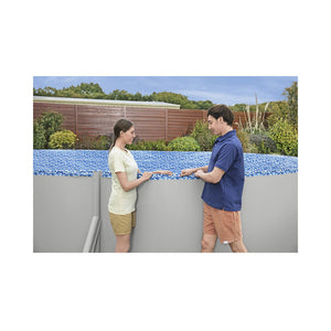 Bestway Hydrium ovaler Aufstellpool 500 x 366 x 122 cm