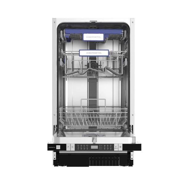 Kibernetik GRE604 MasterSeries Geschirrspüler Einbau vollintegriert 45cm schwarz