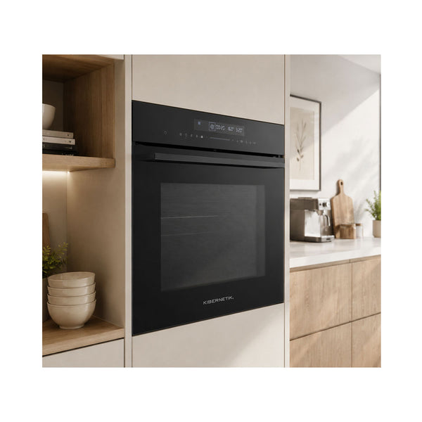 Kibernetik EBO704 MasterSeries Einbau Backofen mit Mikrowellen Funktion