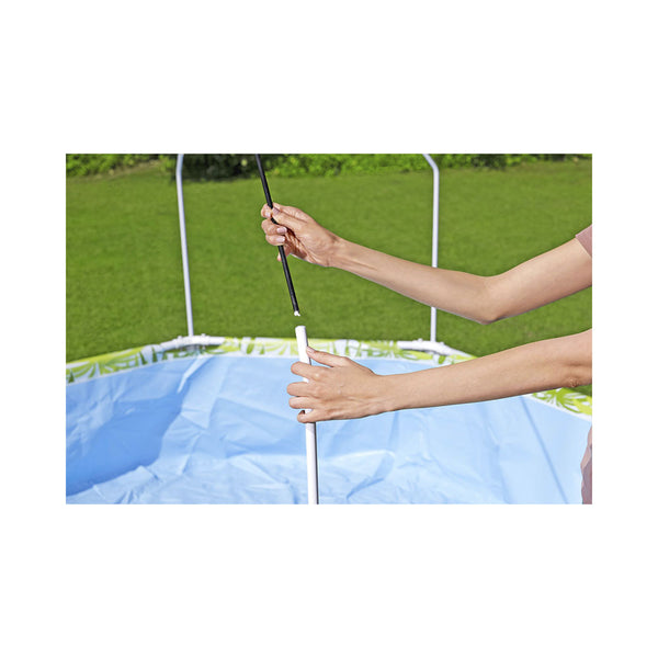Bestway Splash-in-Shade runder Spielpool mit Sonnendach 244 x 51cm