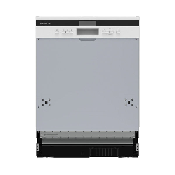 Kibernetik GRET605 MasterSeries Geschirrspüler Einbau teilintegriert 60cm weiss
