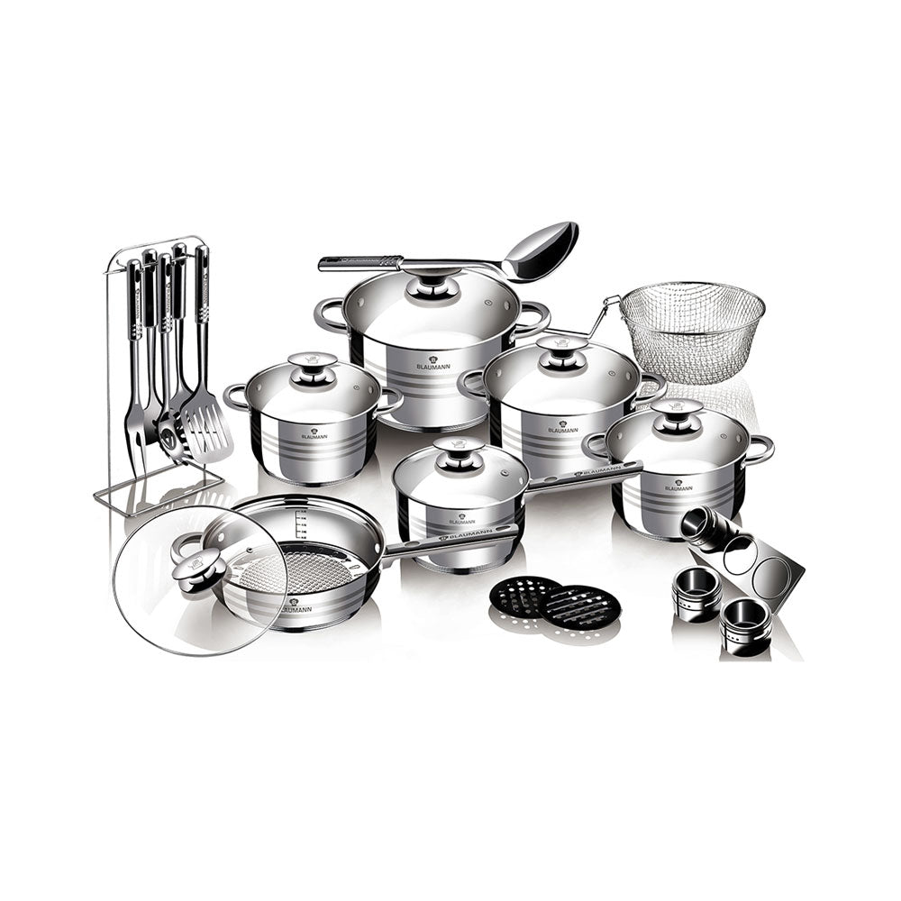 Blaumann 27-teiliges Kochgeschirr-Set Gourmet Line