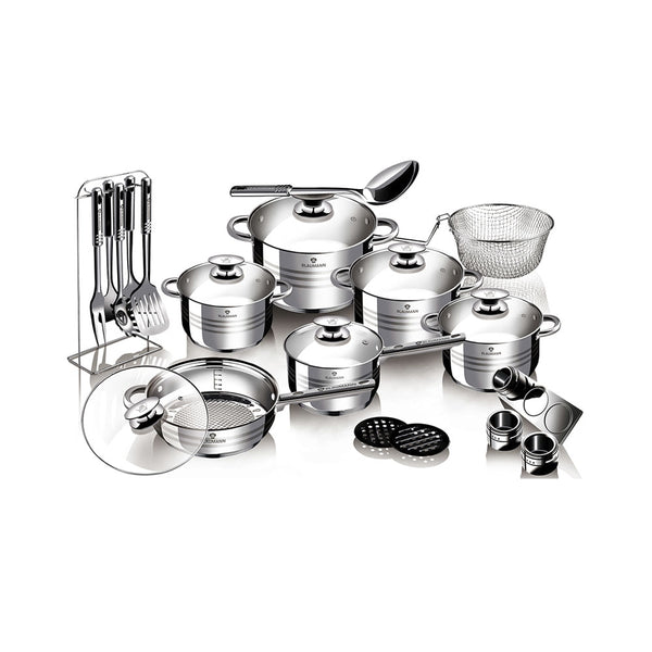 Blaumann 27-teiliges Kochgeschirr-Set Gourmet Line