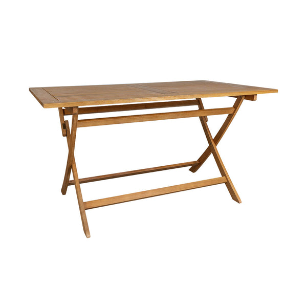 CONTINI Gartentisch klappbar 80x160x74cm Eucalyptus
