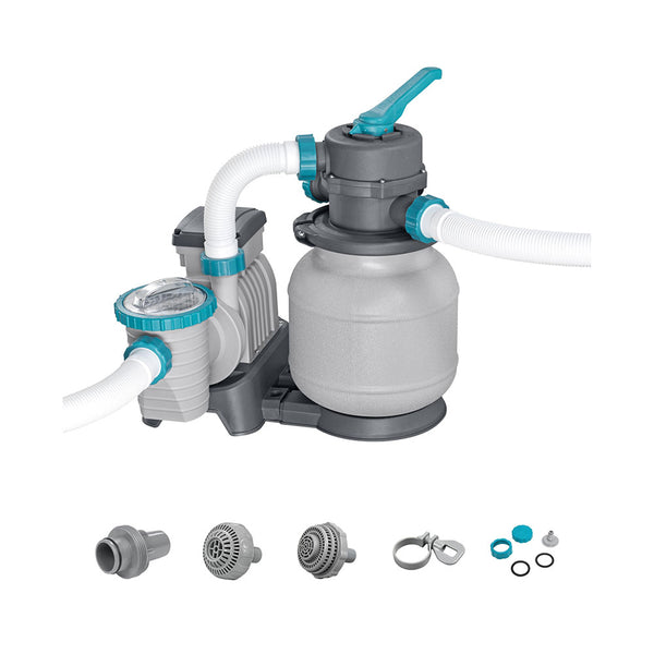 Bestway Flowclear Sandfilteranlage mit Zeitschaltuhr 5.678 l/h