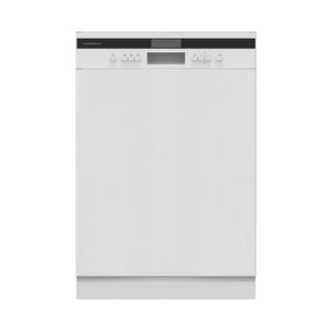 Kibernetik GRET605 MasterSeries Geschirrspüler Einbau teilintegriert 60cm weiss