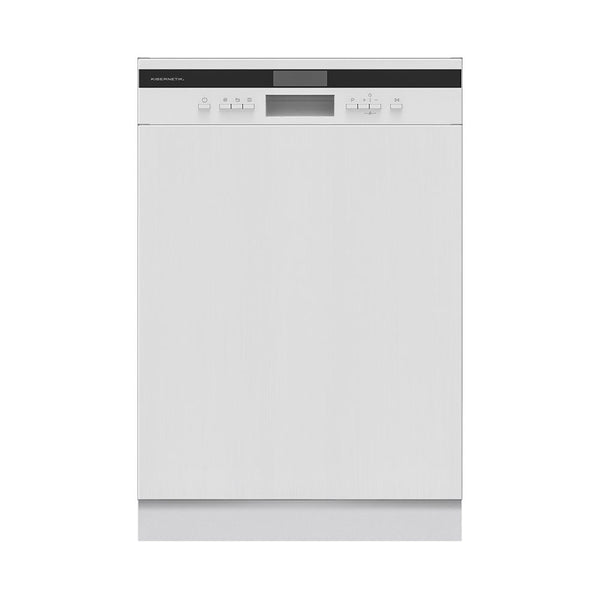 Kibernetik GRET605 MasterSeries Geschirrspüler Einbau teilintegriert 60cm weiss