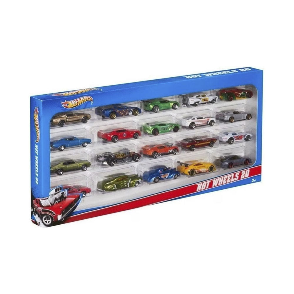 Mattel Hot Wheels Workshop Auto Set 20er Pack
