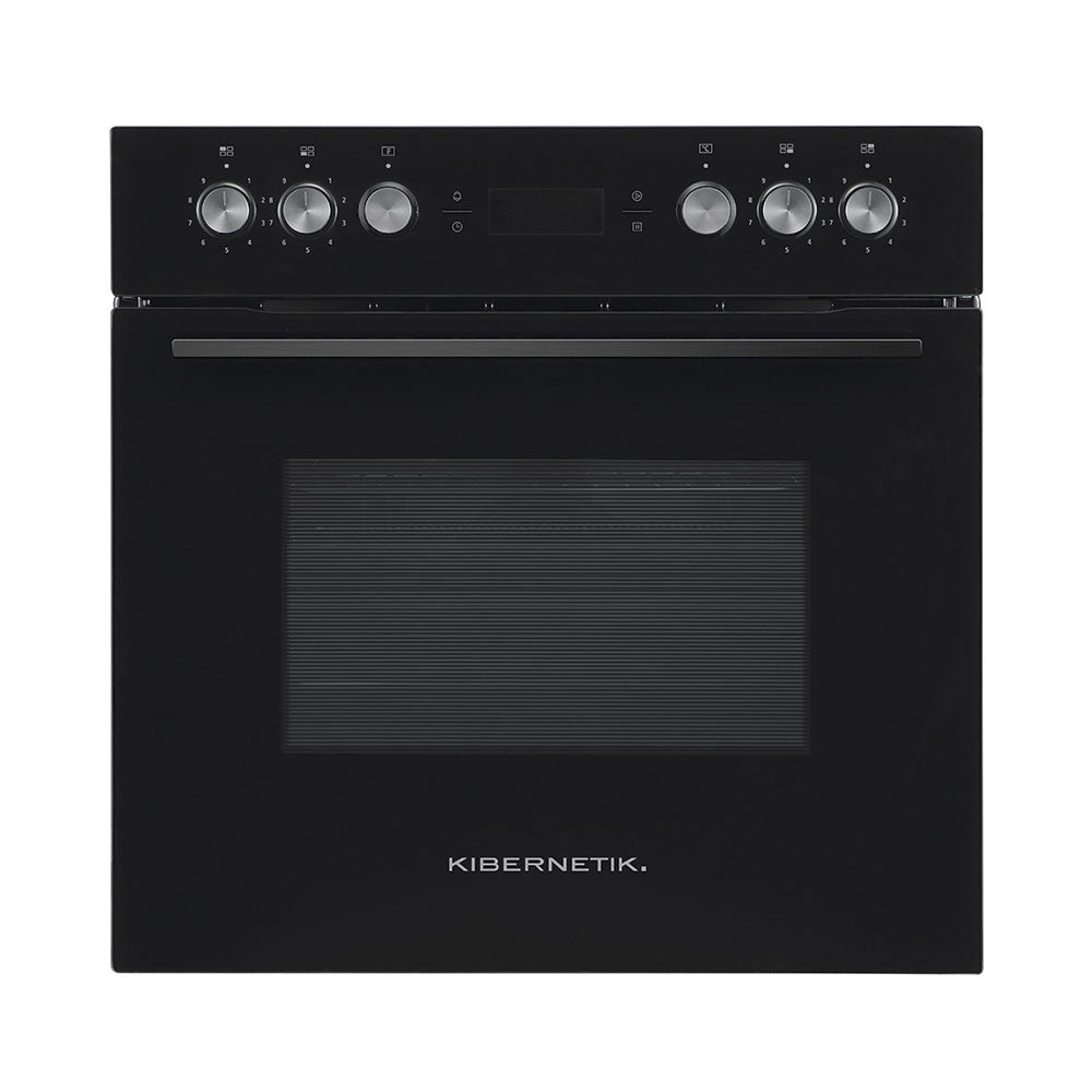 Kibernetik MasterSeries EBO708 Einbau Umluft Backofen schwarz A+