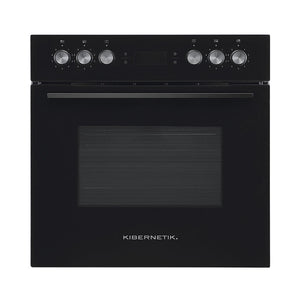 Kibernetik MasterSeries EBO708 Einbau Umluft Backofen schwarz A+