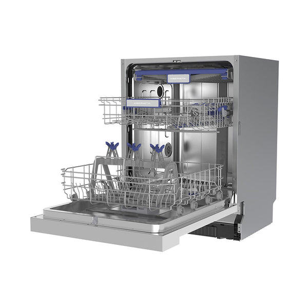 Kibernetik GRET606 MasterSeries Geschirrspüler Einbau teilintegriert 60cm silber