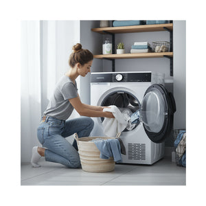 Kibernetik MSTR502 MasterSeries Wärmepumpentrockner 10kg C Klasse Weiss