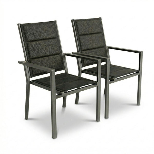 CONTINI Gartenstuhl BIONTO (2er-Set) 64.5x60x98cm