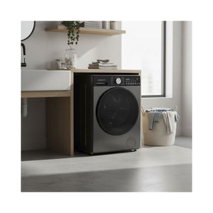 Kibernetik PLWS506 PrimeLine Waschmaschine 9kg A-50% Klasse Titan