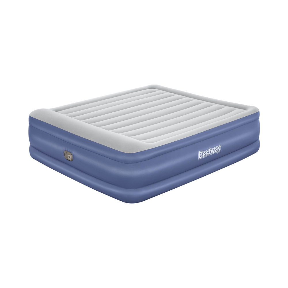 Bestway King-Luftmatratze mit eingebauter AC-Pumpe 2.03m x 1.93m x 56cm