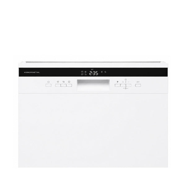 Kibernetik GRET605 MasterSeries Geschirrspüler Einbau teilintegriert 60cm weiss