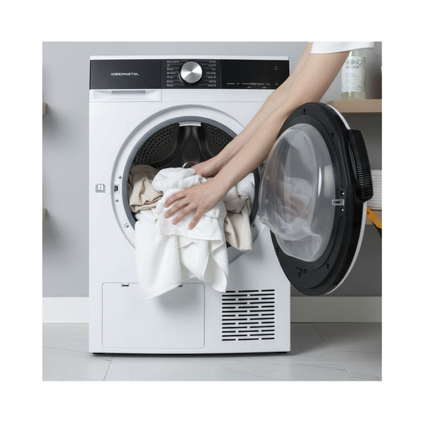 Kibernetik MSTR502 MasterSeries Wärmepumpentrockner 10kg C Klasse Weiss
