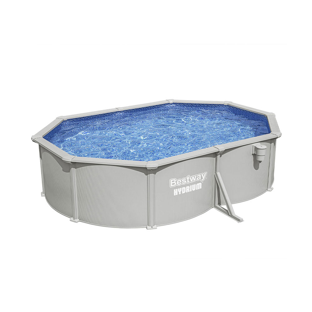 Bestway Hydrium ovaler Aufstellpool 500 x 366 x 122 cm