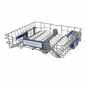 Kibernetik GRET606 MasterSeries Geschirrspüler Einbau teilintegriert 60cm silber